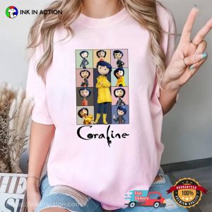 Coraline Girl Cartoon T-shirt