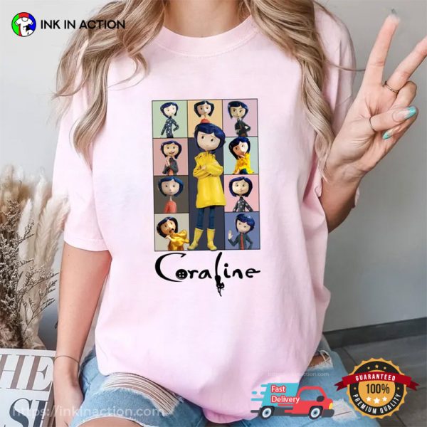 Coraline Girl Cartoon T-shirt