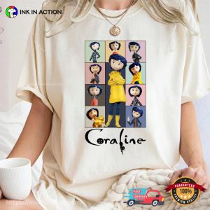 Coraline Girl Cartoon T shirt 3