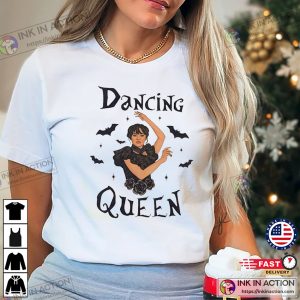 Dancing Queen Wednesday Vintage Jenna Ortega Art T shirt