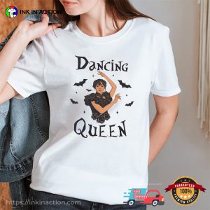 Dancing Queen Wednesday Vintage Jenna Ortega Art T shirt 2