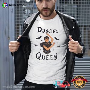 Dancing Queen Wednesday Vintage Jenna Ortega Art T shirt 4