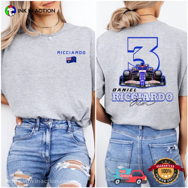 Daniel Ricciardo Formula One 2 Side Shirt