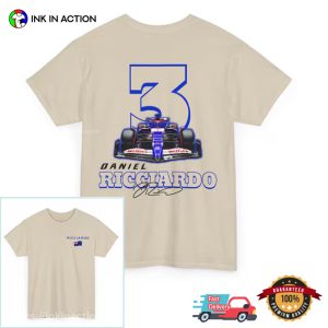 Daniel Ricciardo Formula One 2 Side Shirt