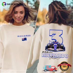 Daniel Ricciardo Formula One 2 Side Shirt 4