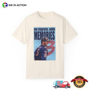 Daniel Ricciardo No Regrets Only Memories T shirt 2