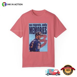 Daniel Ricciardo No Regrets Only Memories T shirt