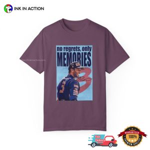 Daniel Ricciardo No Regrets Only Memories T shirt 5