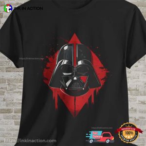 Darth Vader Helmet Empire Force T shirt 3