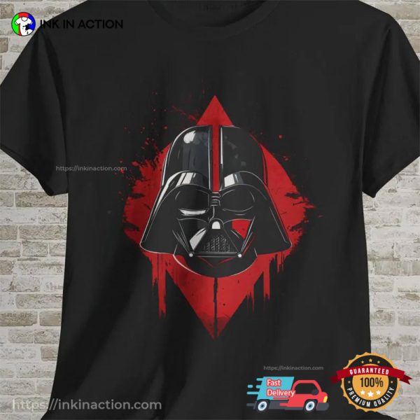 Darth Vader Helmet Empire Force T-shirt