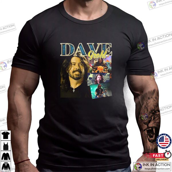 Dave Grohl Fan Collage Shirt