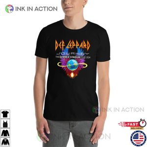 Def Leppard The Summer Stadium Tour 2024 Unisex T-shirt