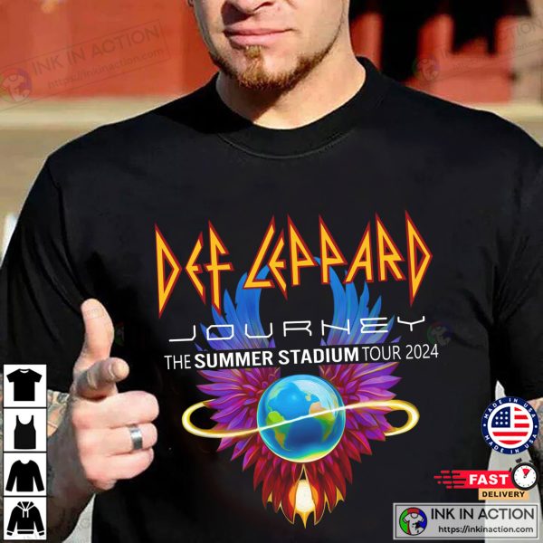 Def Leppard The Summer Stadium Tour 2024 Unisex T-shirt