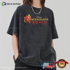 Descendants 4 The Rise of Red Disney Comfort Colors T shirt 1