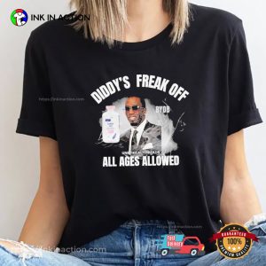 Diddy's Freak Off All Ages Allowed Funny Baby Oid P Diddy T shirt 3