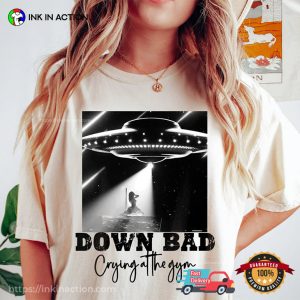 Down Bad Funny Taylor Swift UFO Performance Comfort Colors T-shirt