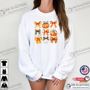 Fall Pumpkins And Coquettes T-shirt