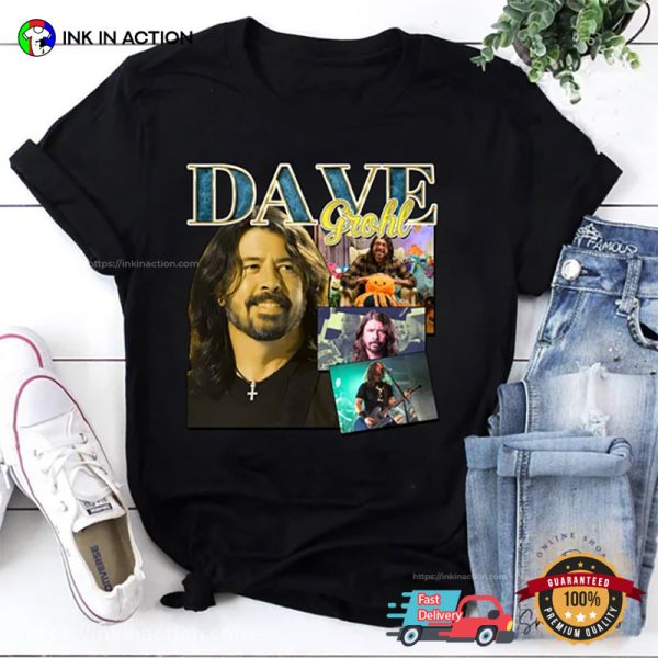 Dave Grohl Fan Collage Shirt