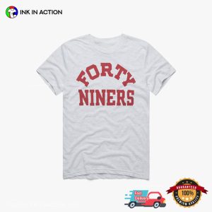 Forty Niners SF Football Basic T shirt 3