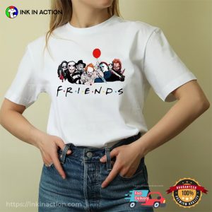 Freddy, Jason, Pennywise, Michael Myers & Chucky Horror T Shirt 2