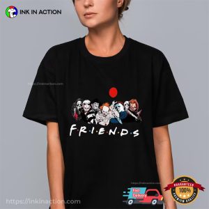 Freddy, Jason, Pennywise, Michael Myers & Chucky Horror T-Shirt