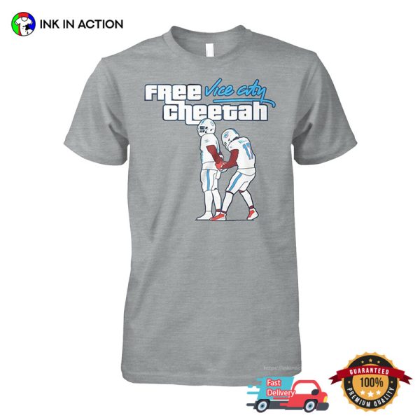 Free Vice City Cheetah Football Funny T-shirts