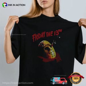 Friday The 13th Horror Movie Logo T shirt 1