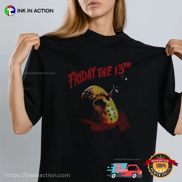 Friday The 13th Horror Movie Logo T-shirt