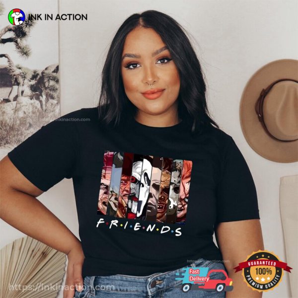 Friends Halloween Movie Killers Unisex T-shirt