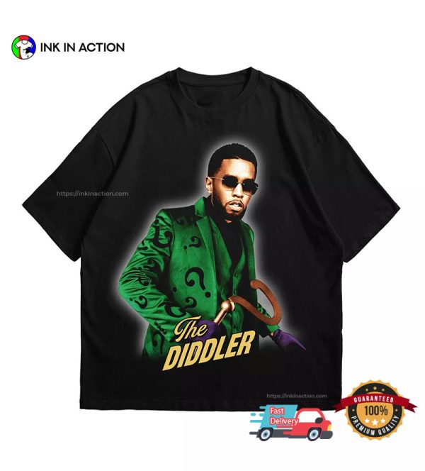 Funny P Diddy The Diddler T-shirt