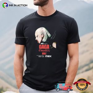 Gaga Chromatica Ball New Concert 2024 HBO T shirt 2