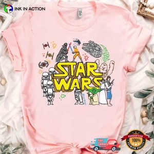 Galaxy's Edge Star Wars Characters Art T shirt 2