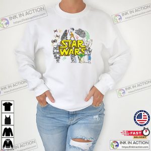 Galaxy’s Edge Star Wars Characters Art T-shirt