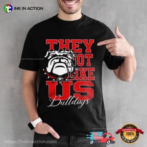 Georgia Bulldogs Football They Not Like Us Unisex T shirt 2