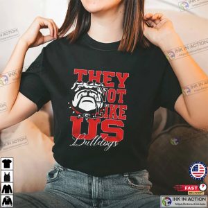 Georgia Bulldogs Football They Not Like Us Unisex T shirt