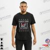 Georgia Bulldogs Hunker Down The Chimney Ugly Christmas T-Shirt