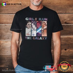 Girls Run The Galaxy Galaxy'S Edge Star Wars Tee 3