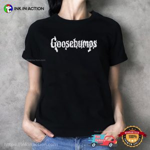 Goosebumps Horror Logo Vintage 90s T shirt 1