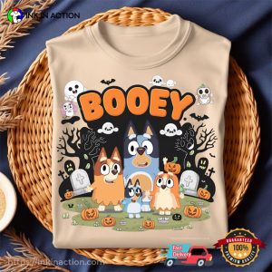 Halloween Booey Dog Family Unisex T-shirt