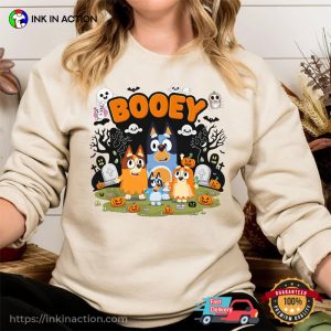 Halloween Booey Dog Family Unisex T-shirt