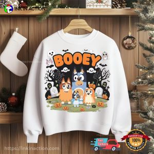 Halloween Booey Dog Family Unisex T shirt 3