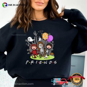 Halloween Ghosts Friends Horror Movie Shirt 3