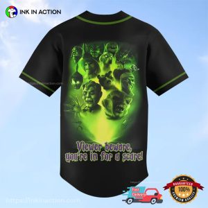 Halloween Goosebumps Horrorland Baseball Jersey