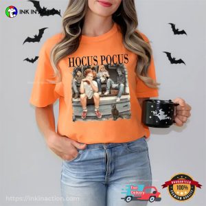 Halloween Hocus Pocus Street Sisters Comfort Colors T-shirt