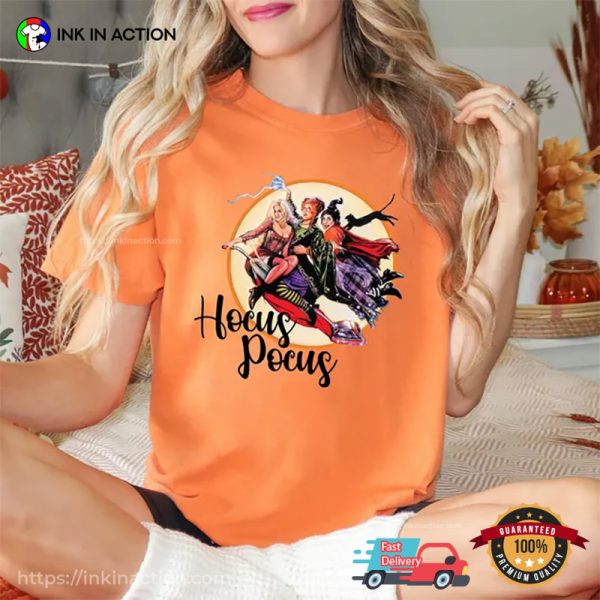 Halloween Sanderson Sisters Witch Hocus Pocus Comfort Colors Shirt