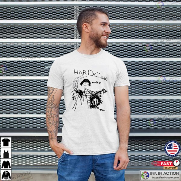 HarDCore Dave Grohl Artwork T-shirt