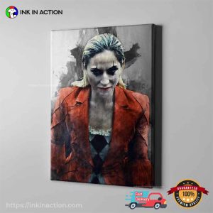 Harley Quinn As Lady Gaga Painting Art Poster 1