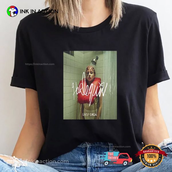 Harley Quinn Lady Gaga Joker Folie À Deux Fan T-shirt