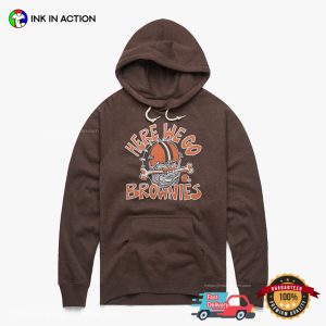 Here We Go Brownies Cleveland Browns Football Mascot T shirt 1