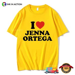 I Love Jenna Ortega Basic T-shirt